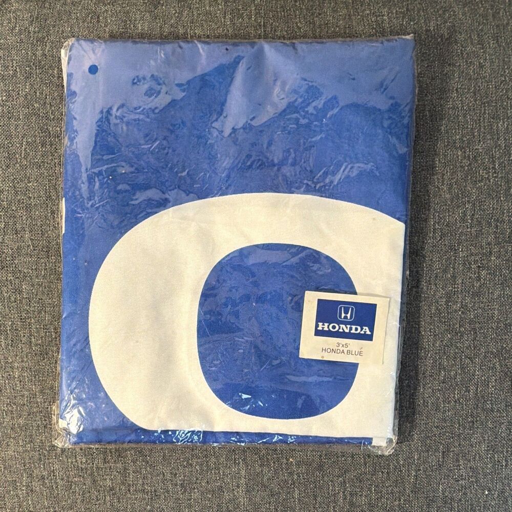 NEW 3X5ft HONDA BLUE CAR DEALER FLAG superior qlty fade resist us seller